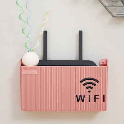 Wifi Router Storage Box Wall Mounted